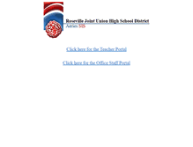 Tablet Screenshot of aeries.rjuhsd.us
